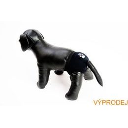 Samohýl Exclusive Hárací kalhotky "Gina" černé s tlapkou 28 cm