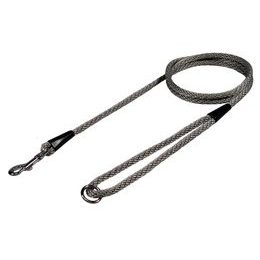 BAFPET Vodítko lano SPIRÁLA šedá