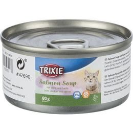 Trixie Salmon Soup losos & kuře tekutý pamlsek pro kočky 80 g