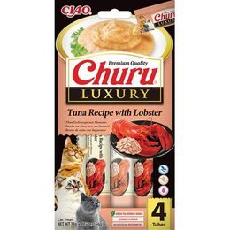 Inaba Churu Cat Luxury tuňák s humrem 4x14g