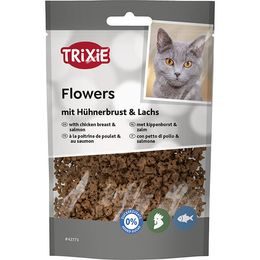 TRIXIE Flowers kytičky s kuřecími prsy a lososem 50 g