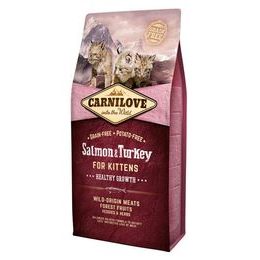 Carnilove Cat Kitten Salmon & Turkey Grain Free 6 kg