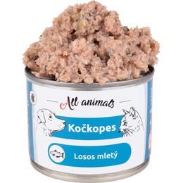 All Animals Kočkopes konzerva losos mletý 200g