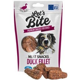 Brit Dog Let’s Bite Meat Snacks Duck Fillet 80 g