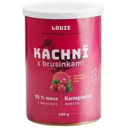 Louie konzerva pro psy kachní s brusinkami 400 g