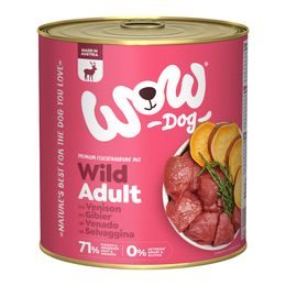 WOW Konzerva Zvěřina s batáty Adult 800g