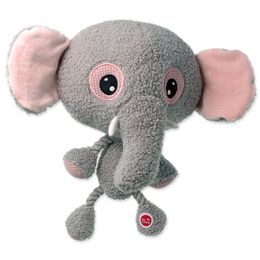 Dog fantasy Hračka Big head slon plyšový pískací 30cm