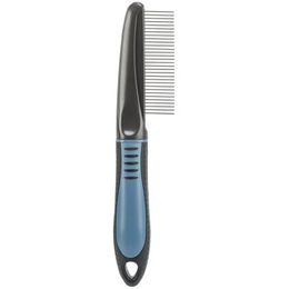 Trixie Hřeben střední s rotačními zuby s antiskluz rukojetí 22cm