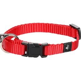 Flamingo Obojek nylon Ziggi červený XXS 1x15-25cm