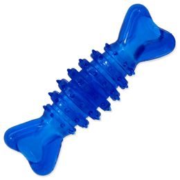 Dog fantasy Hračka kost válec gumová modrá 12cm