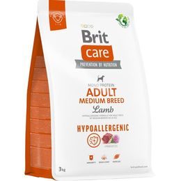 Brit Care Dog Hypoallergenic Adult Medium Breed Lamb 3 kg