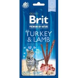 Brit Premium by Nature Cat Snack with Turkey & Lamb 15 g