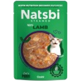 NATSBI CAT Steamed LAMB 80g