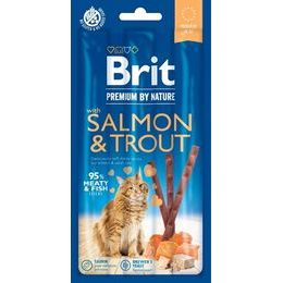 Brit Premium by Nature Cat Snack with Salmon & Trout 15 g