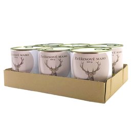 BOHEMIA 6x Zvěřinové maso ve vlastní šťávě 800 g