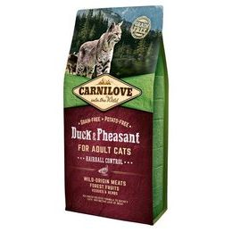 Carnilove Cat Adult Duck & Pheasant Grain Free 6 kg