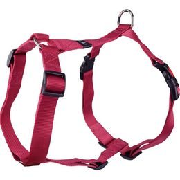 Flamingo Postroj nylon Ziggi vínový L 2,5x60-85cm