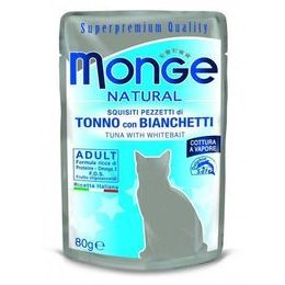 Monge NATURAL kapsička tuňák v želé se sleděm pro kočky 80 g