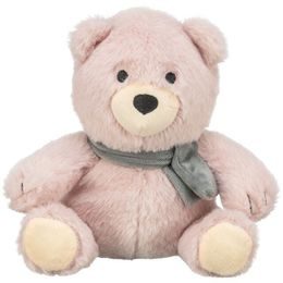 Trixie Vánoční medvídek Teddy bez zvuku 19 cm růžová