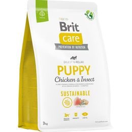Brit Care Dog Sustainable Puppy Chicken+Insect 3 kg