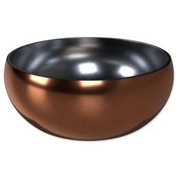 Dog Fantasy Miska s dvojitou stěnou rosegold 12cm, 376ml