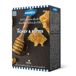 Smookies Premium HONEY medové sušenky 100% human grade 200g