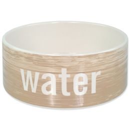 Dog fantasy Miska keramická vzor dřevo 20x7,5cm 1500ml