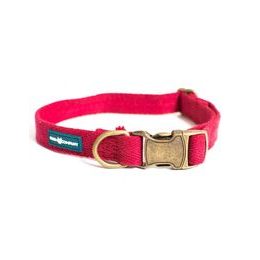 Farm Company ekologicky šetrný obojek pro psy ze sojových vláken 2cm/28-40cm červená