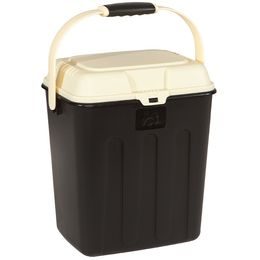 Maelson Box na granule pro 3,5 kg krmiva černo-béžový 27 x 22 x 31 cm