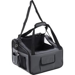 Flamingo Autosedačka pro psy Ida šedá 44x34