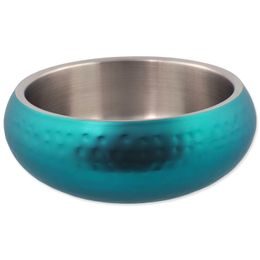 Dog fantasy Miska s dvojitou stěnou tyrkysová 18cm 1200ml