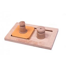 My Intelligent Pets Dřevěný hlavolam Playground - Modul 2A (pouze deska bez kloboučků a válečků)