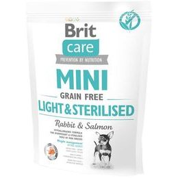 Brit Care Mini Dog Light & Sterilised Rabbit&Salmon 0,4 kg