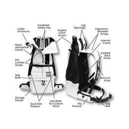 K9 sports sack Knavigate batoh pro psa do 23 kg
