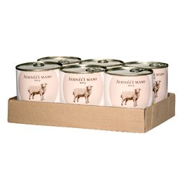 BOHEMIA 6x Jehněčí maso ve vlastní šťávě 800 g