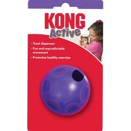 KONG Hračka cat Cat Treat Dispensing Ball fialový