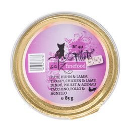 Catz finefood CF Fillets No.411 krůtí, kuřecí a jehněčí 85 g