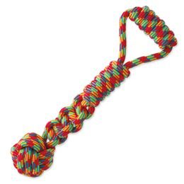 Dog fantasy Hračka přetahovadlo madlo a míč 37cm