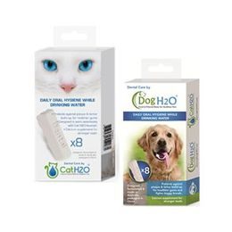 Akinu Dentální péče H2O pro kočky i psy 8 ks