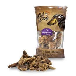 KidDog 100% Natural Snack jehněčí plíce 2-4 cm / 300 g