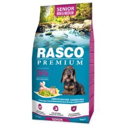 Rasco Premium Krmivo Senior Mini & Medium kuře s rýží 1kg