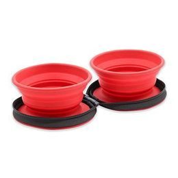 Akinu ČESKÝ LES Miska šípková červená cestovní