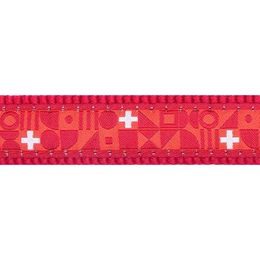 Red Dingo Vodítko přepínací 20 mm x 2 m Swiss Cross