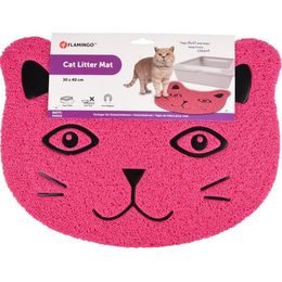 Flamingo WC předložka Cat's head růžová 30x40 cm