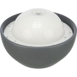 Trixie Vital Dome keramická fontánka na pití 1,5l/20x10x20cm šedá/bílá