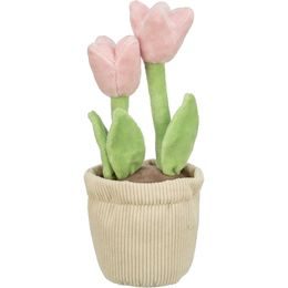 Trixie Tulipány v květináči plyšová hračka pro psy 27 cm - LIMITOVANÁ NABÍDKA