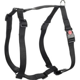 Flamingo Postroj nylon Ziggi černý XL 2,5x70-110cm