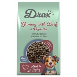 Drax Krmivo Adult s hovězím a se zeleninou 10kg