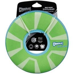 Chuckit! Létající talíř Zipflight Max Glow Medium svítící