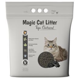 Magic Cat Stelivo Magic Litter Tofu dřevěné uhlí 2,7kg/ 6l